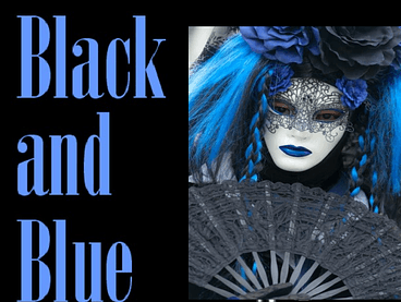 Black And Blue CARNIVAL